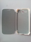 Бял калъф тип книга за Samsung i9300 Galaxy S3